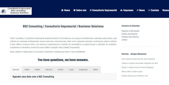 BS2 Consulting I Consultoria Empresarial BS2 Consulting I Consultoria Empresarial
